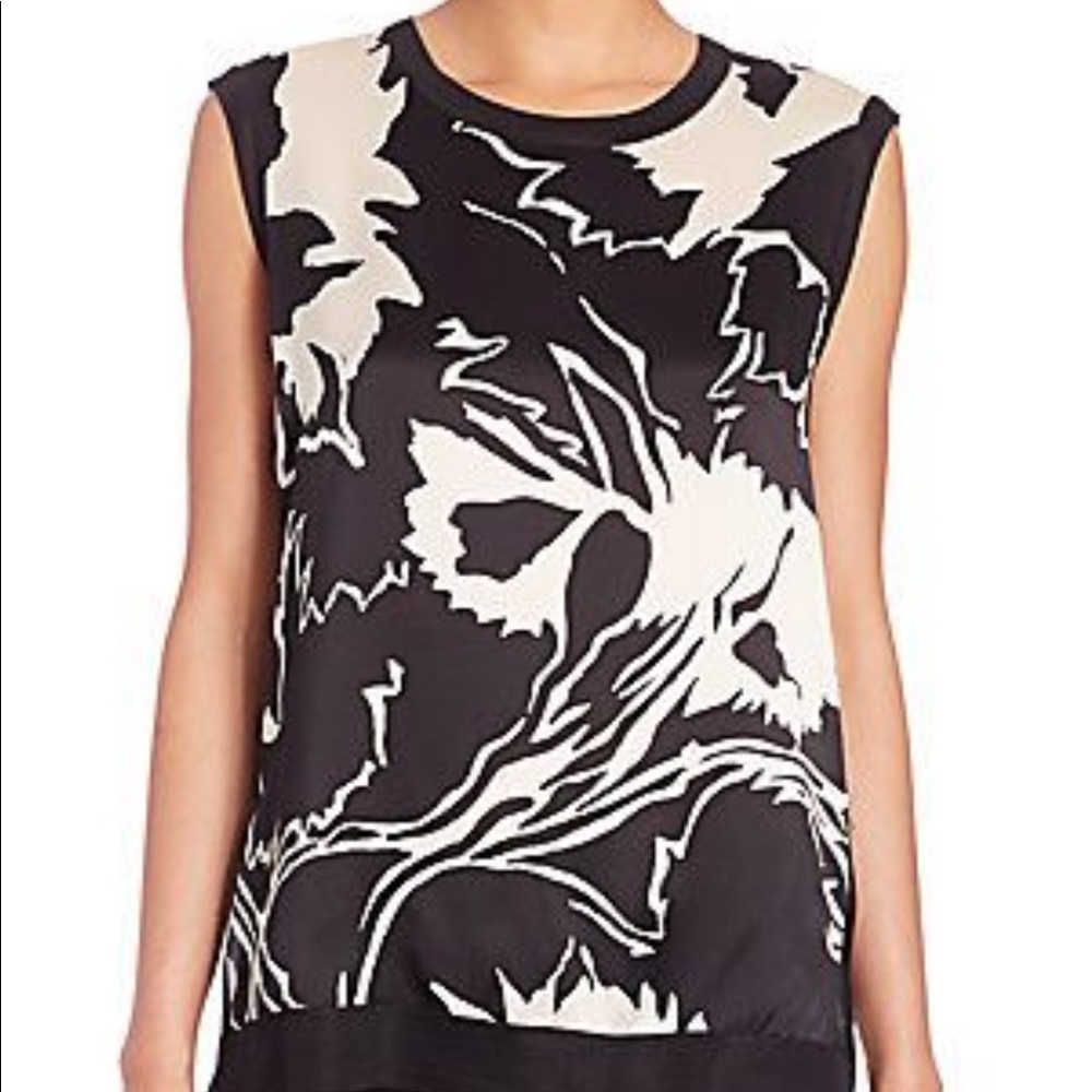 Rag and Bone x Liberty Black and White Top Size XS